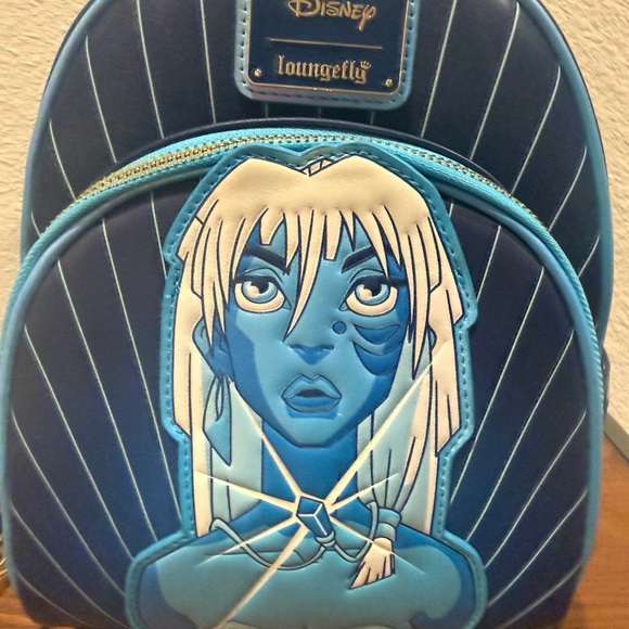 NWT Disney Atlantis: The Lost Empire Kida Glow Loungefly Mini Backpack main image 6